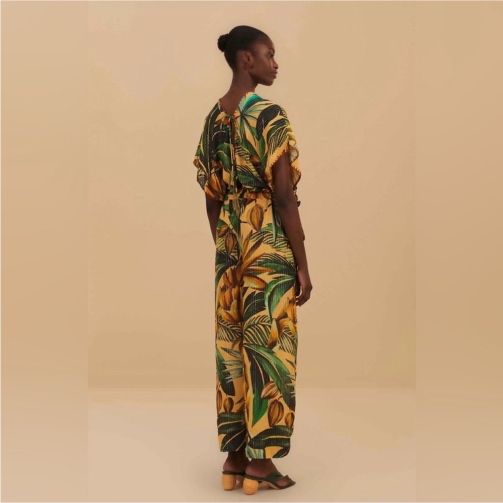 Farm Rio: Bananart jumpsuit - Picture 4 of 11